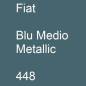 Preview: Fiat, Blu Medio Metallic, 448.